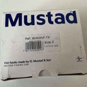 Mustad 60403NP Titanx Hooks